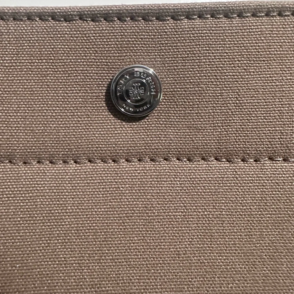 Tory Burch Tan Canvas Tote - Picture 3 of 7